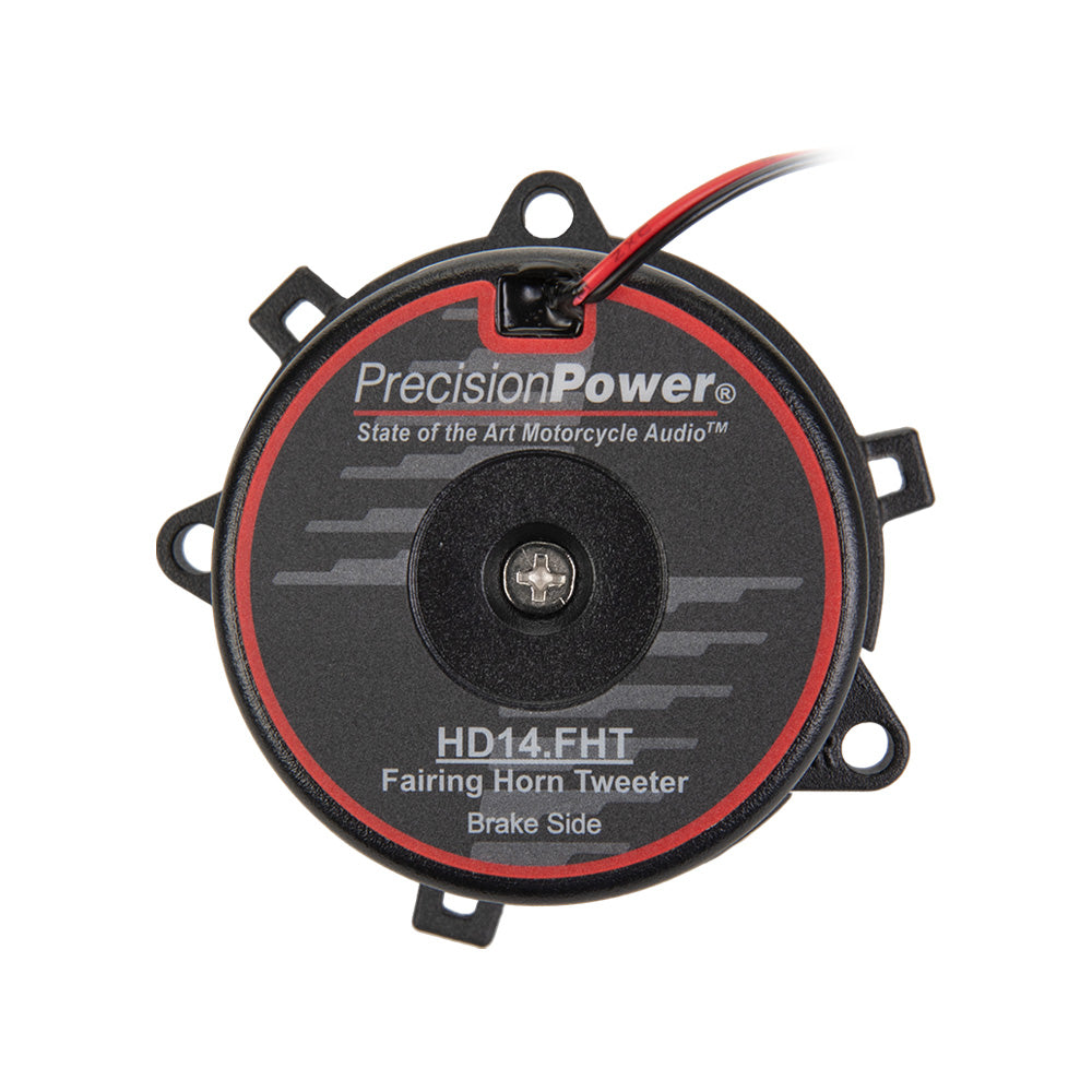 Precision Power HD14.FHT | Gauge-Mounted High-Efficiency Tweeters for 2014–2023 Harley-Davidson® Touring Motorcycles