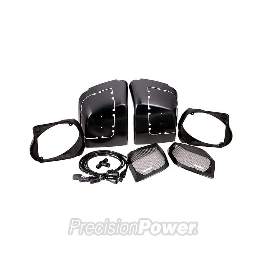 Precision Power HD14.SBS | Cut Kit with Grills to Install 6×9″ Speakers