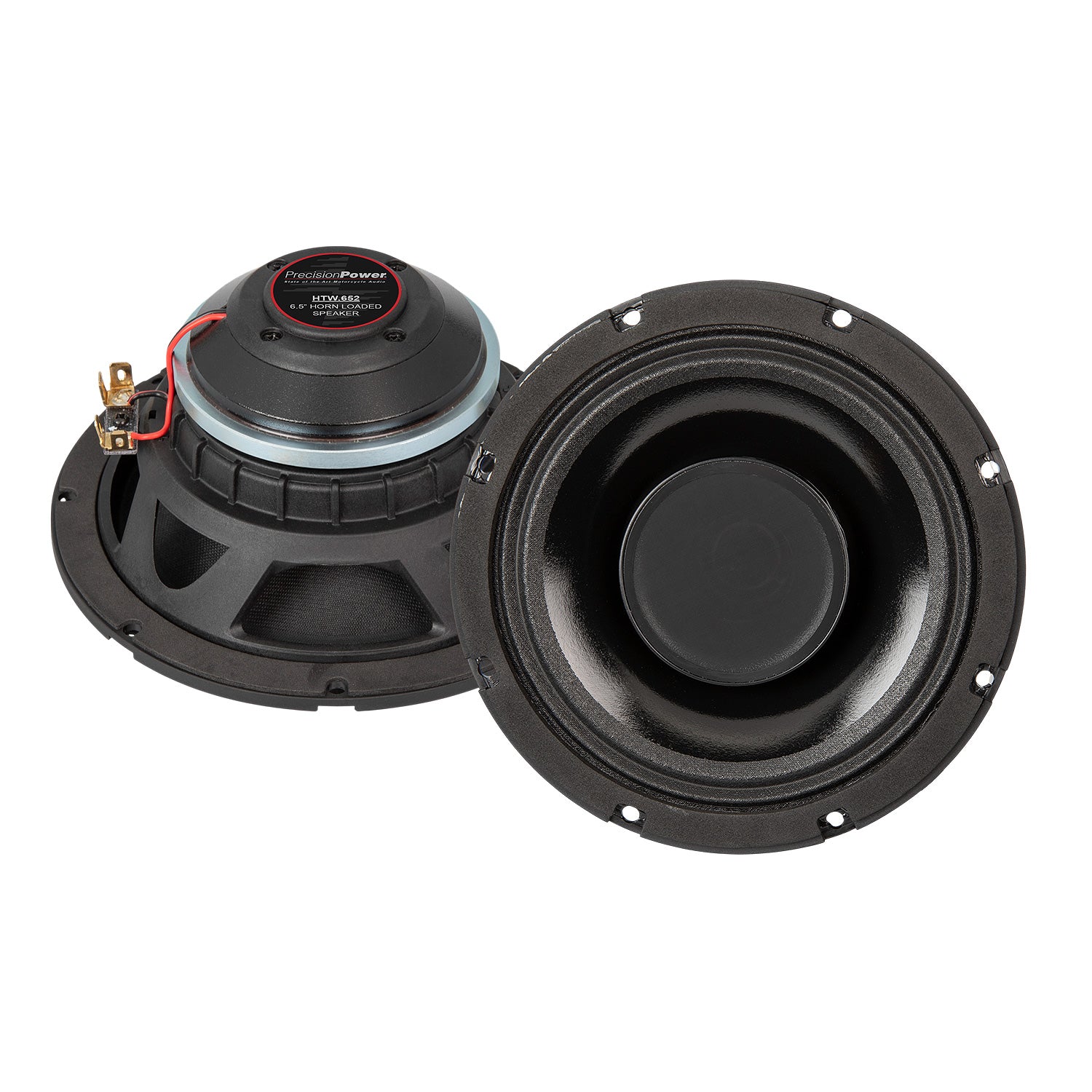 HTW.652 | 6.5” 2-Ohm Weather-Resistant Horn-Loaded 2-Way Motorcycle Speakers