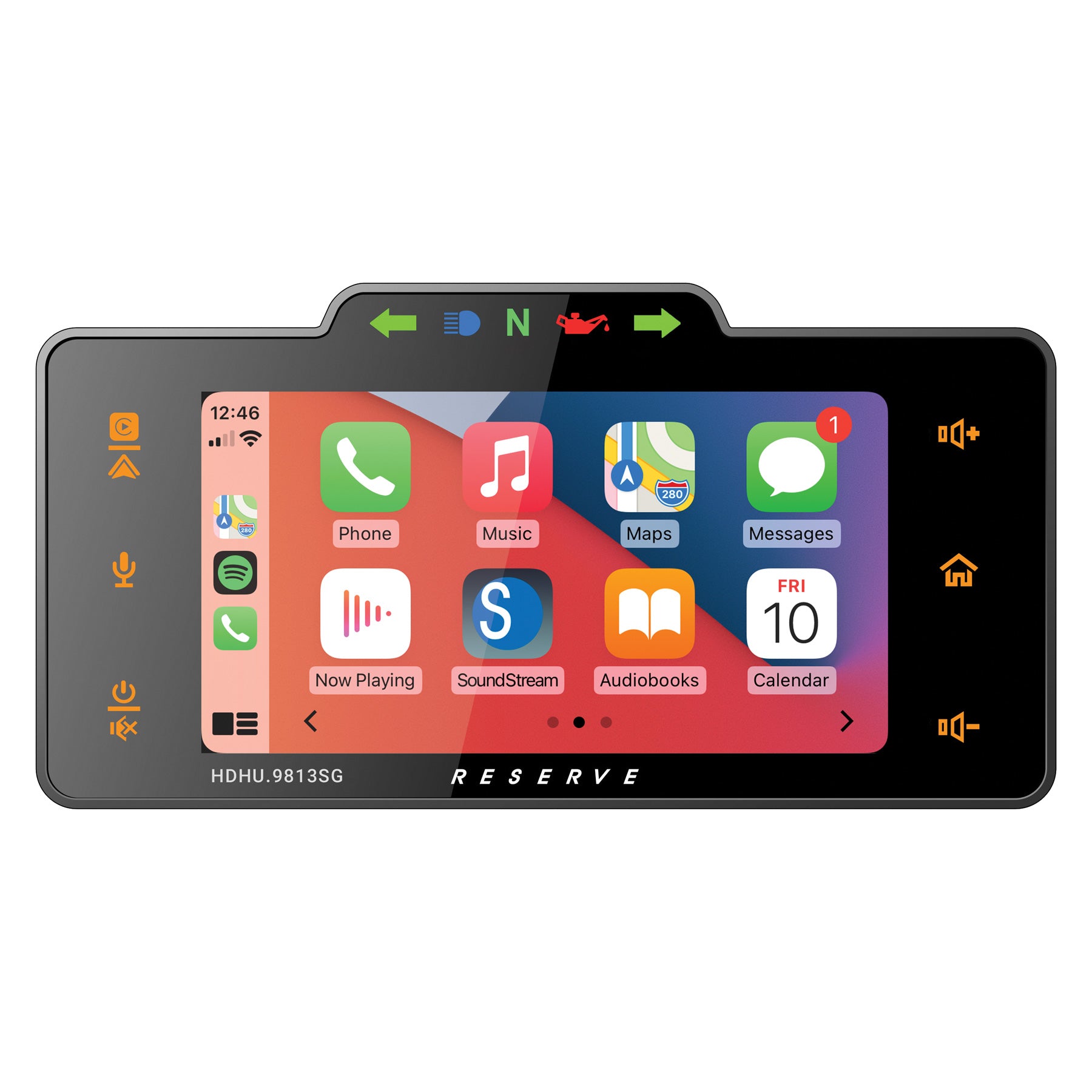 Soundstream HDHU.9813SG |  ‘98-‘13 Harley Davidson®  Reserve Plug & Play Headunit