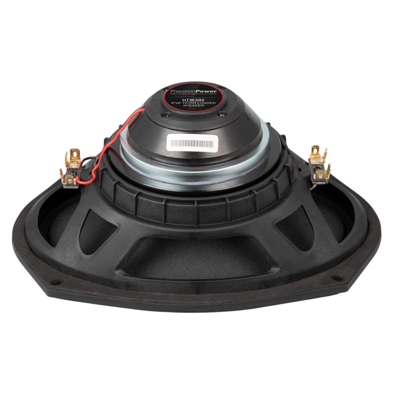 HTW.694 | 6”x9" 4-Ohm Weather-Resistant Horn-Loaded 2-Way Motorcycle Speakers